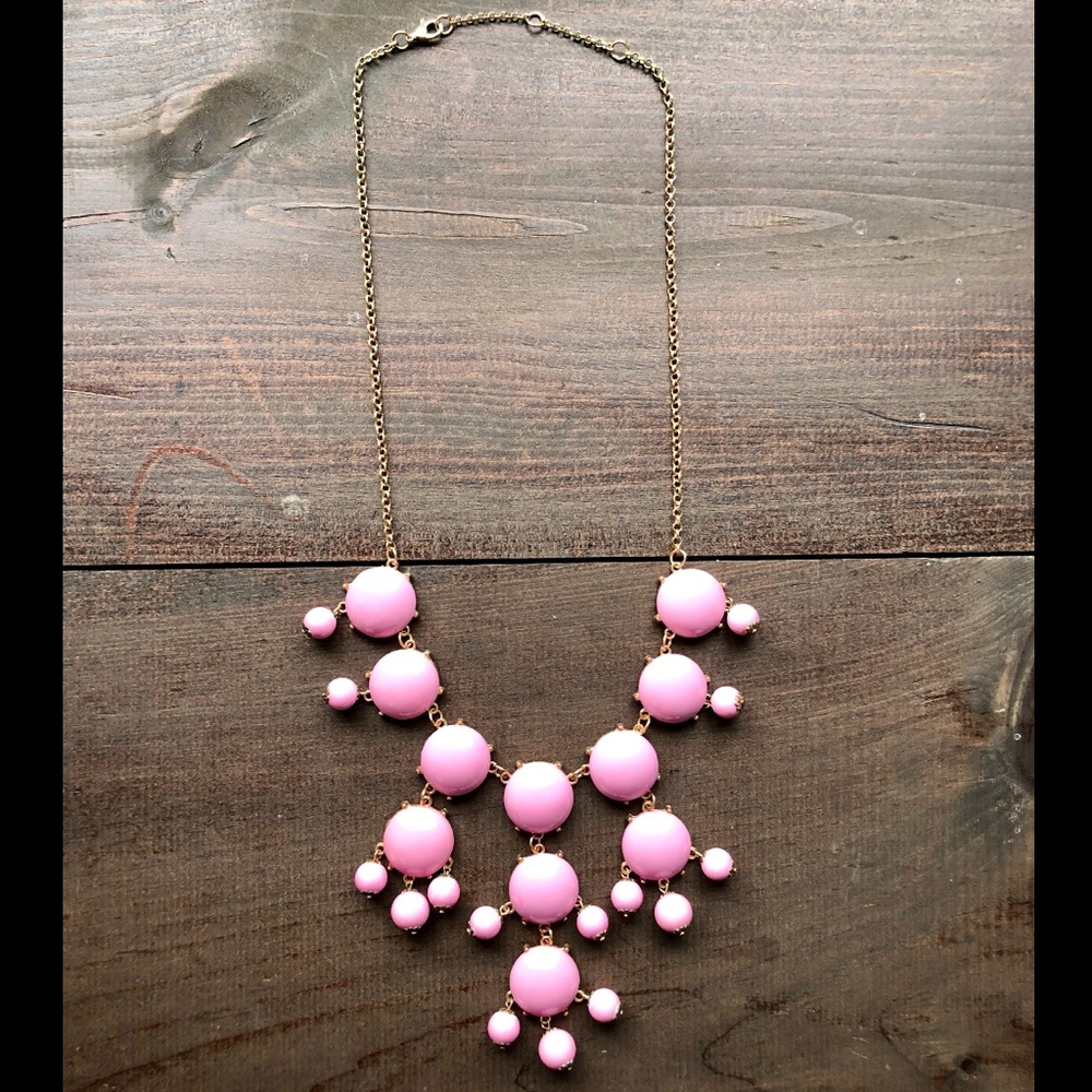 Long statement necklace